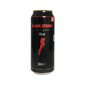 Black Storm Cider Cans 500ML